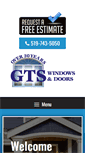 Mobile Screenshot of gtswindows.ca